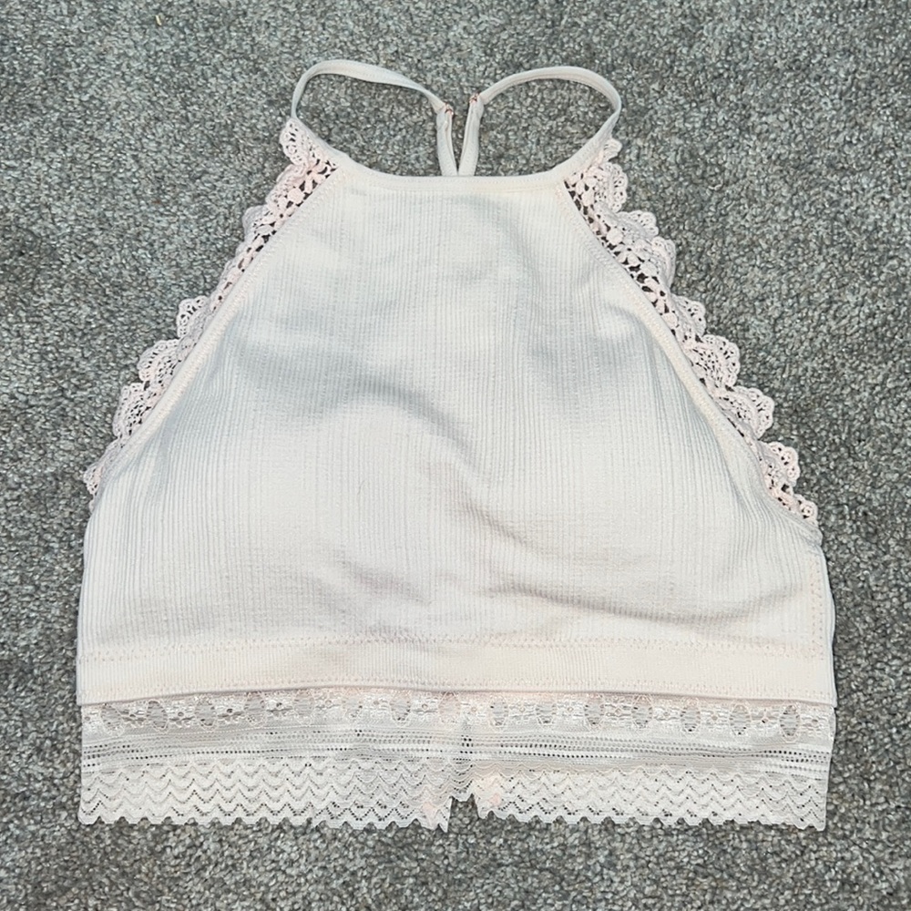 bralette from fornia. size S/M. light pink.